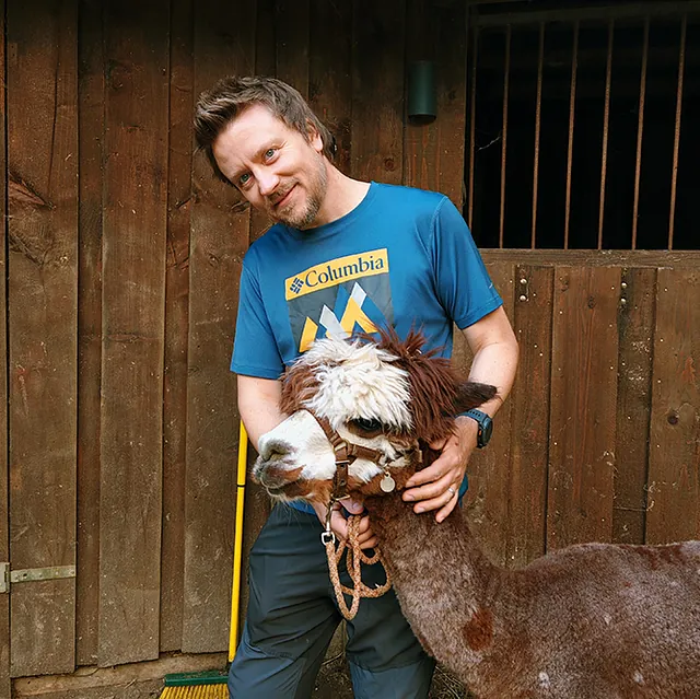 Antonio mit Martin 